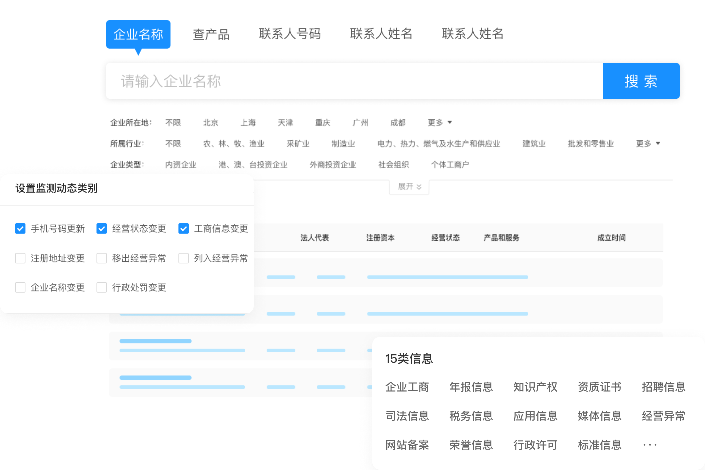 全景企业知识图谱